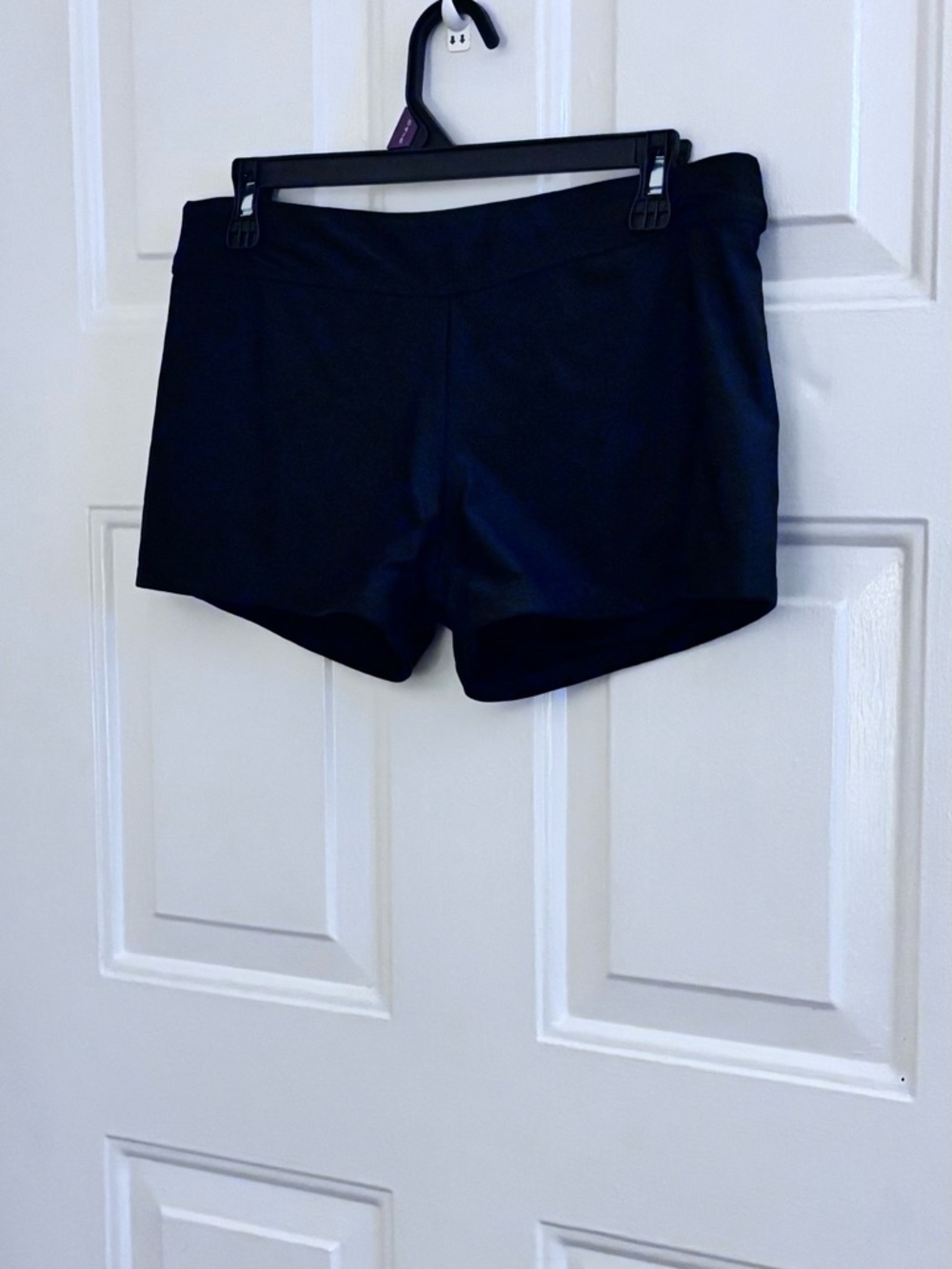 Black Women's Athletic Swim Shorts - Comfortable Performance